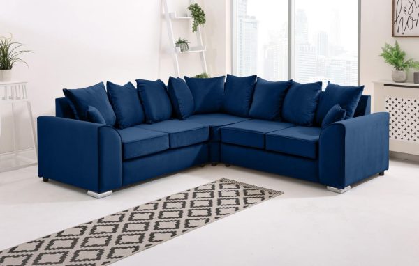 Plush Velvet Sofa
