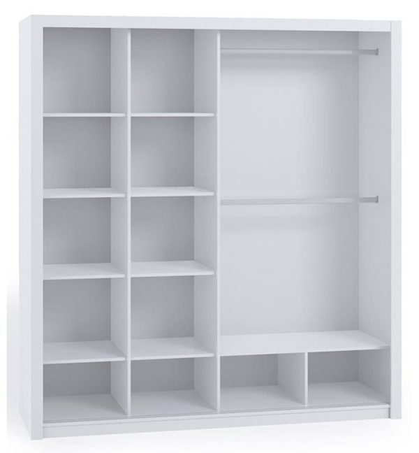 Chicago Milan Sliding Door Wardrobe– Sleek Storage, Modern Style - Image 3