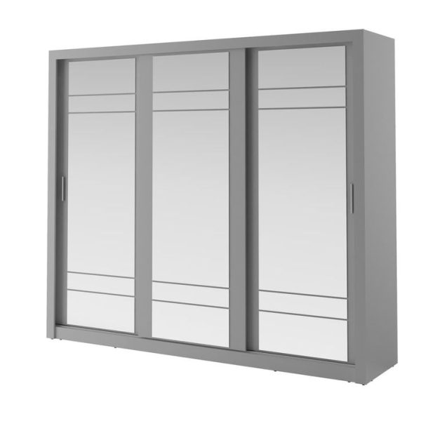 Chicago Milan Sliding Door Wardrobe– Sleek Storage, Modern Style - Image 7