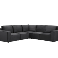 Brooklyn Large Right Hand Corner Sofa - Ink