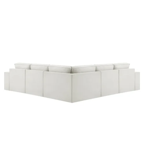 Brooklyn Large Right Hand Corner Sofa - Ivory - Image 5